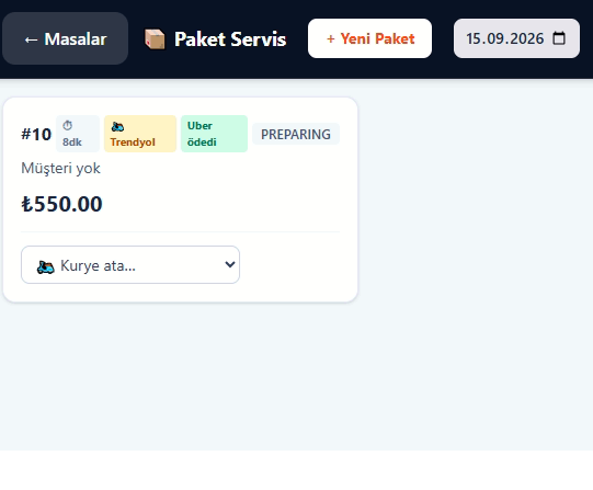 ServoQ Gerçek Paket Kurye Kartı